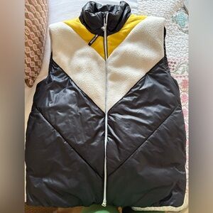 STAUD Black and Yellow Vest